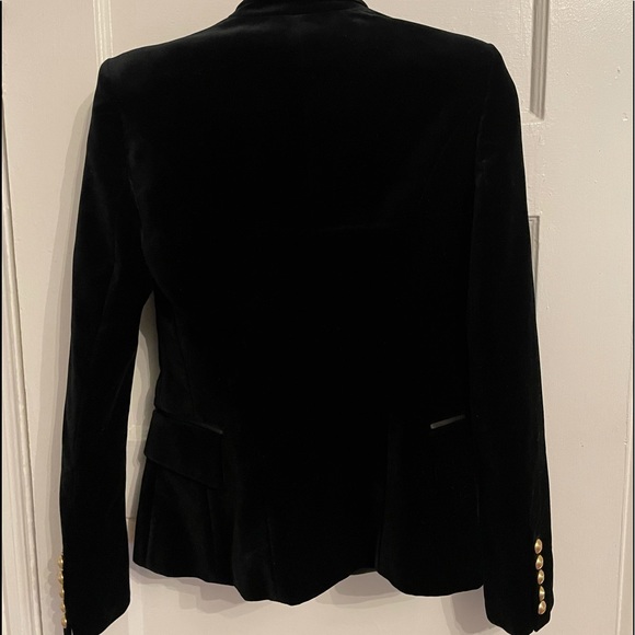 Balmain x H&M Velvet Blazer in Excellent Condition - Picture 7 of 7